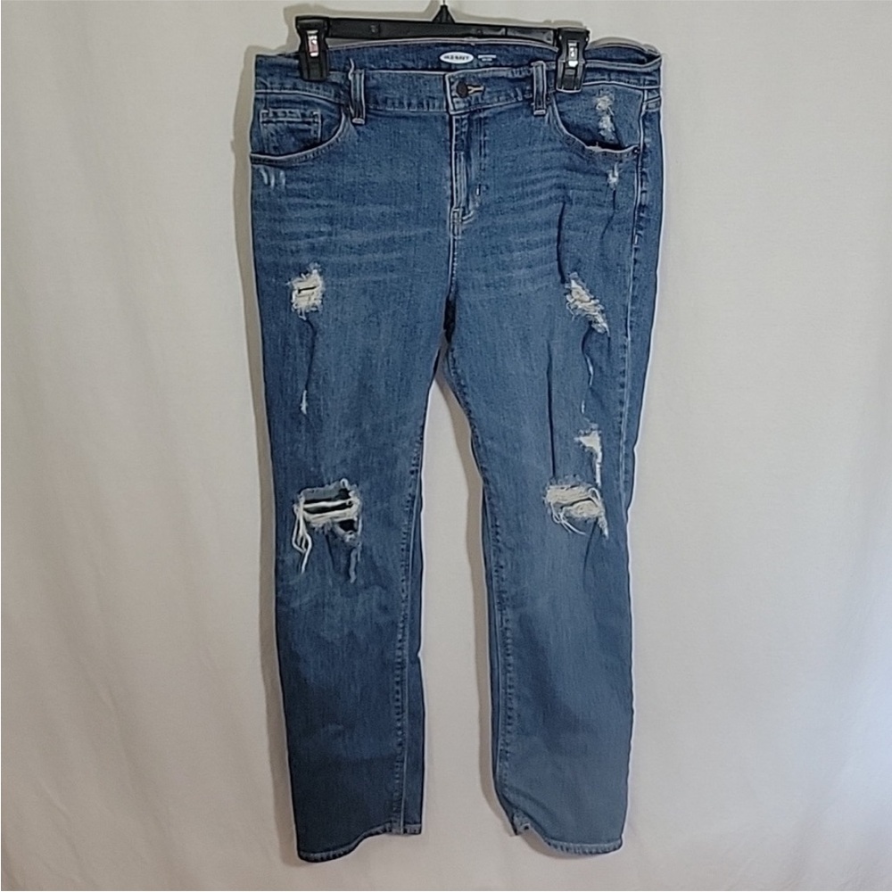 Old navy boyfriend mid rise jeans